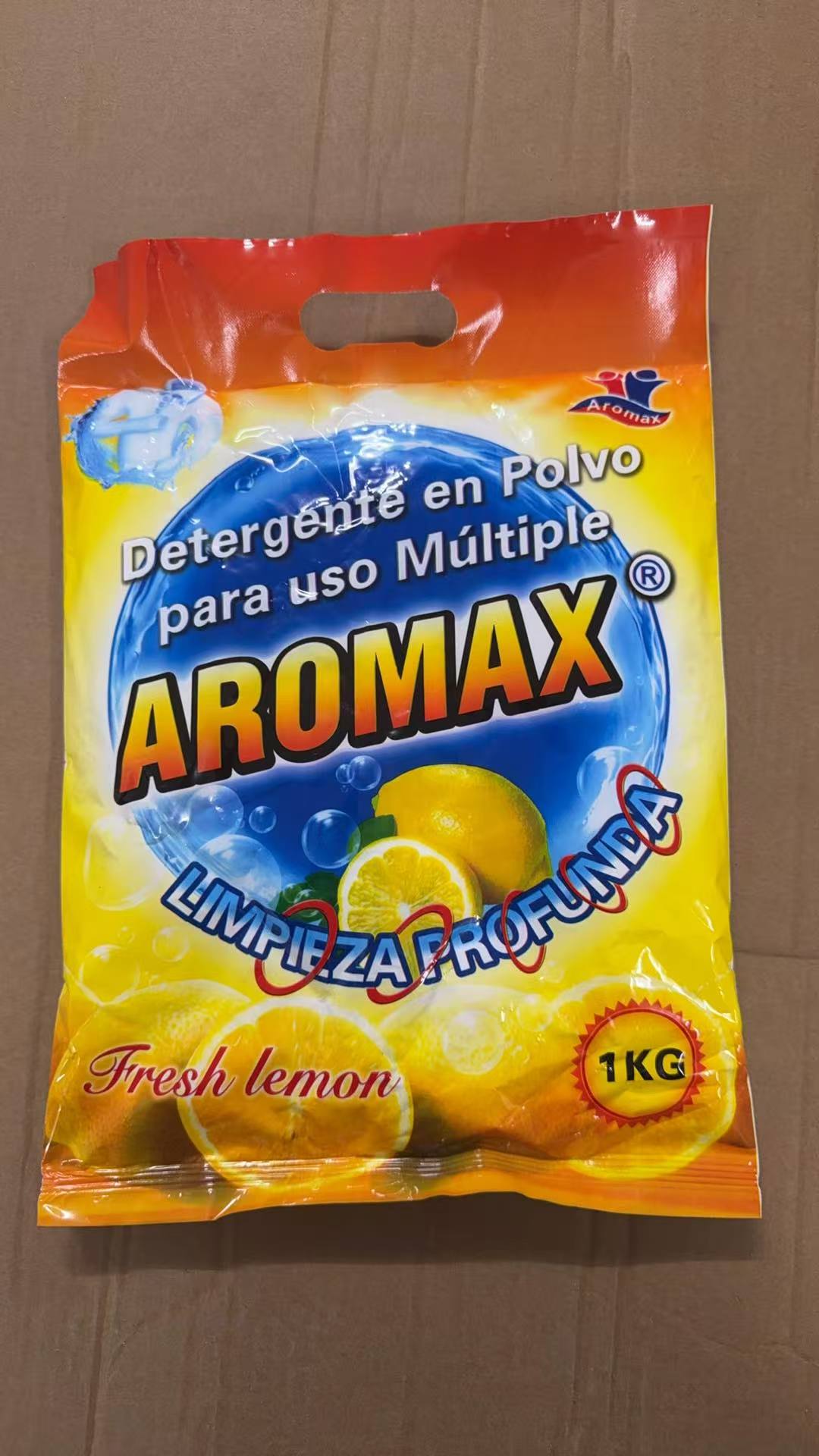 1kg private-label detergent powder packaging sample
